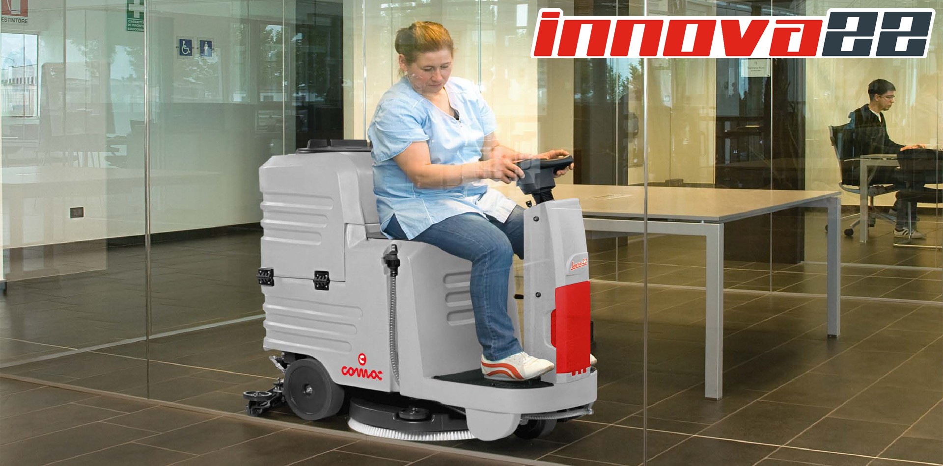 Innova 22B 駕駛式洗地(dì)機(jī),意大(dà)利科(kē)邁柯駕駛式洗地(dì)機(jī) Innova 22B 駕駛式洗地(dì)機(jī),意大(dà)利科(kē)邁柯駕駛式洗地(dì)機(jī)